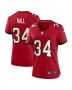 Bryce Hall 34 Tampa Bay Buccaneers Women Team Game Jersey – Red