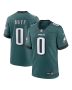 Bryce Huff 0 Philadelphia Eagles Game Men Jersey – Midnight Green