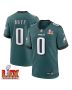 Bryce Huff #0 Philadelphia Eagles Super Bowl LIX Jersey – Men’s – Midnight Green