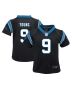 Bryce Young 9 Carolina Panthers Player Game YOUTH Jersey – Black