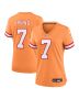 Bucky Irving 7 Tampa Bay Buccaneers Women’s Alternate Game Jersey – Orange
