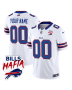 Buffalo Bills Bills Mafia Patch Game Men Custom Jersey – White