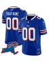 Buffalo Bills New York Patch Game Men Custom Jersey – Royal