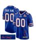 Buffalo Bills Super Bowl LIX ‘New Orleans – Where Legends Are Made’ EMBROIDERED Game Men Custom Jersey – Royal
