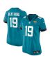 C.J. Beathard 19 Jacksonville Jaguars Women’s Game Jersey – Teal