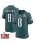 C.J. Gardner-Johnson #8 Philadelphia Eagles Super Bowl LIX Jersey – Men’s – Midnight Green