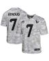 C.J. Stroud 7 Houston Texans 2024 Salute to Service Game YOUTH Jersey – Arctic Camo