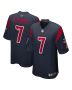 C.J. Stroud 7 Houston Texans Alternate Game Men Jersey – Navy