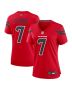 C.J. Stroud 7 Houston Texans Alternate Game Women Jersey – Red