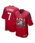 C.J. Stroud 7 Houston Texans The Chosen One Game Men Jersey – Red