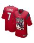 C.J. Stroud 7 Houston Texans The Gunslinger Game Men Jersey – Red