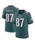 C.J. Uzomah 87 Philadelphia Eagles Team Game Men Jersey – Midnight Green