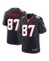 Cade Stover 87 Houston Texans Game Men Jersey – Navy