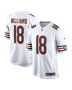 Caleb Williams 18 Chicago Bears 2024 NFL Draft First Round Pick Player Game Jersey – White