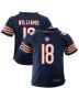 Caleb Williams 18 Chicago Bears 2024 NFL Draft First Round Pick Player Game YOUTH Jersey – Navy