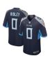 Calvin Ridley 0 Tennessee Titans Game Men Jersey – Navy
