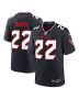 Cam Akers 22 Houston Texans Team Game Men Jersey – Navy