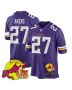 Cam Akers 27 Minnesota Vikings Super Bowl LIX New Orleans Patch Game Men Jersey – Purple