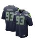 Cameron Young 93 Seattle Seahawks Game Men Jersey – College Navy
