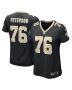 Camron Peterson 76 New Orleans Saints Women’s Game Jersey – Black