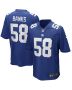 Carl Banks 58 New York Giants Men Game Retired Jersey – Royal