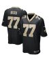 Carl Nicks 77 New Orleans Saints Men Game Retired Jersey – Black