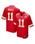 Carson Wentz 11 Kansas City Chiefs Game Men Jersey – Red