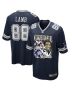 CeeDee Lamb 88 Dallas Cowboys Cee Works Hard Home Game Men Jersey – Navy