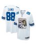 CeeDee Lamb 88 Dallas Cowboys Cee Works Hard Home Game Men Jersey – White