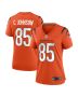 Chad Johnson 85 Cincinnati Bengals Women Retired Game Jersey – Orange