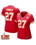 Chamarri Conner #27 Kansas City Chiefs Super Bowl LIX Women’s Jersey – Red