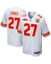 Chamarri Conner 27 Kansas City Chiefs AFC Champions Patch Game Men Jersey – White