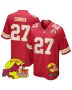 Chamarri Conner 27 Kansas City Chiefs Super Bowl LIX New Orleans Patch Game Men Jersey – Red
