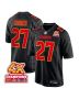Chamarri Conner 27 Kansas City Chiefs Super Bowl LVIII Champions 4X Fashion Game Men Jersey – Carbon Black