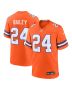 Champ Bailey 24 Denver Broncos Mile High Collection 1977 Throwback Retired Player Game Men Jersey – Orange