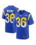 Charles Woods 36 Los Angeles Rams Game Men Jersey – Royal