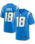 Charlie Joiner 18 Los Angeles Chargers Men Game Retired Jersey – Powder Blue