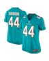 Chop Robinson 44 Miami Dolphins Women’s Game Jersey – Aqua