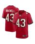 Chris Braswell 43 Tampa Bay Buccaneers Game Men Jersey – Red