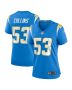 Chris Collins 53 Los Angeles Chargers Women’s Game Jersey – Powder Blue