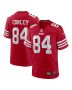 Chris Conley 84 San Francisco 49ers Game Men Jersey – Scarlet