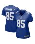 Chris Manhertz 85 New York Giants Women’s Game Jersey – Royal