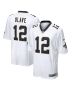 Chris Olave 12 New Orleans Saints Game Jersey – Men, White
