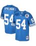 Chris Spielman 54 Detroit Lions 1993 Throwback Men Game Jersey – Blue