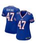 Christian Benford 47 Buffalo Bills Women Game Jersey – Royal