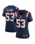 Christian Elliss 53 New England Patriots Women’s Team Game Jersey – Navy