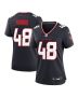 Christian Harris 48 Houston Texans Women’s Team Game Jersey – Navy