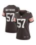 Clay Matthews 57 Cleveland Browns Women Game Retired Jersey – Brown