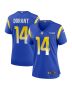 Cobie Durant 14 Los Angeles Rams Women’s Game Jersey – Royal