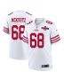 Colton McKivitz 68 San Francisco 49ers NFC Champions Patch Game Men Jersey – White